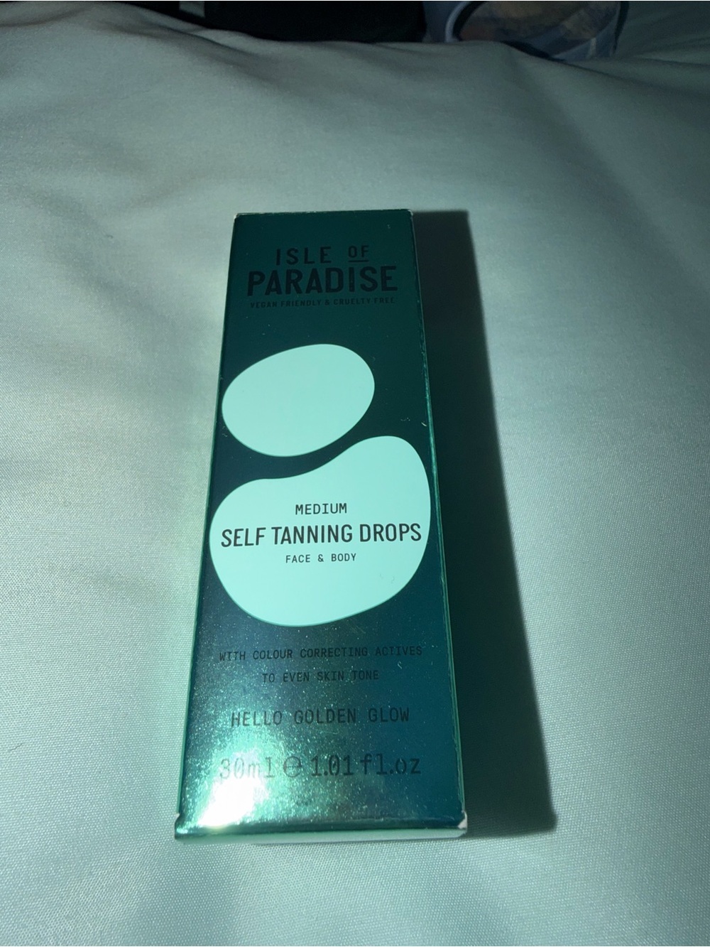 Isle of Paradise Face & Body Self Tanning Drops Medium - 1.01 oz